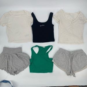 Garage Bundle - Tank Tops - Short Sleeve Tees - Short Shorts - Size XL